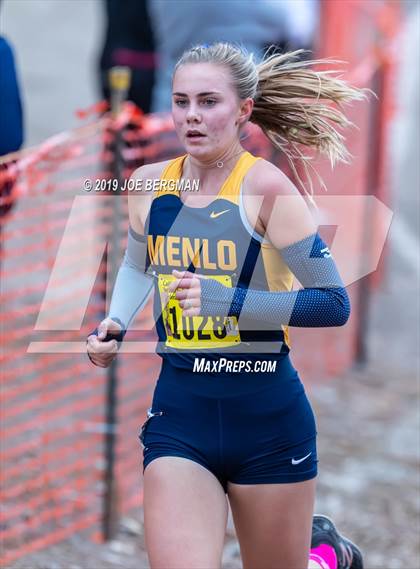 Thumbnail 2 in CIF State Cross Country Championships (Girls D4 Race) photogallery.