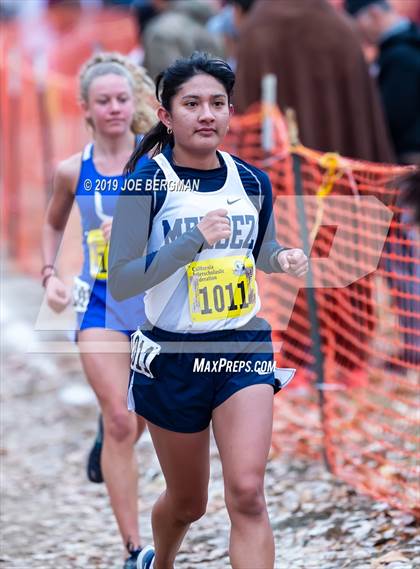 Thumbnail 3 in CIF State Cross Country Championships (Girls D4 Race) photogallery.