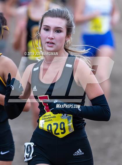 Thumbnail 1 in CIF State Cross Country Championships (Girls D4 Race) photogallery.