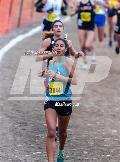 Thumbnail 2 in CIF State Cross Country Championships (Girls D4 Race) photogallery.