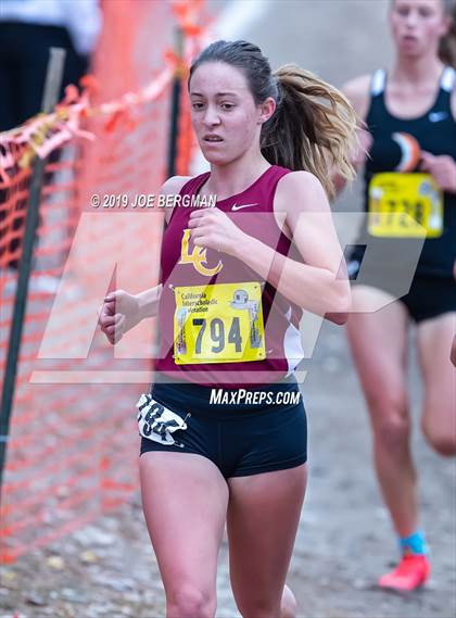 Thumbnail 3 in CIF State Cross Country Championships (Girls D4 Race) photogallery.