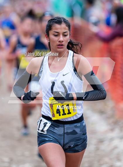 Thumbnail 3 in CIF State Cross Country Championships (Girls D4 Race) photogallery.