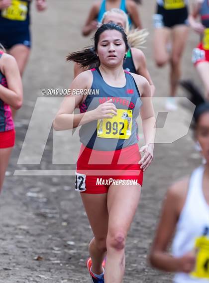 Thumbnail 3 in CIF State Cross Country Championships (Girls D4 Race) photogallery.