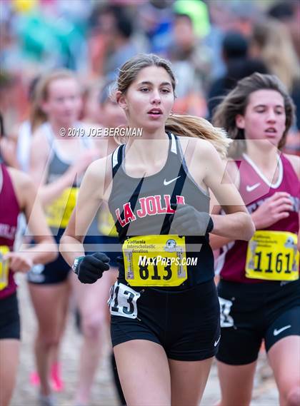 Thumbnail 2 in CIF State Cross Country Championships (Girls D4 Race) photogallery.