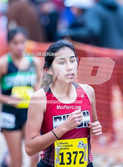 Thumbnail 1 in CIF State Cross Country Championships (Girls D4 Race) photogallery.