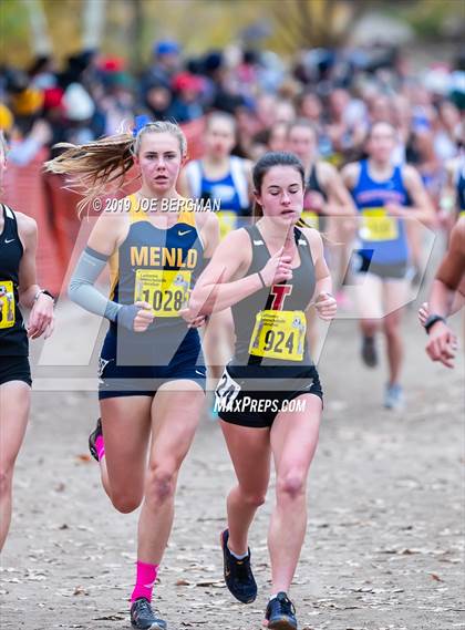 Thumbnail 1 in CIF State Cross Country Championships (Girls D4 Race) photogallery.