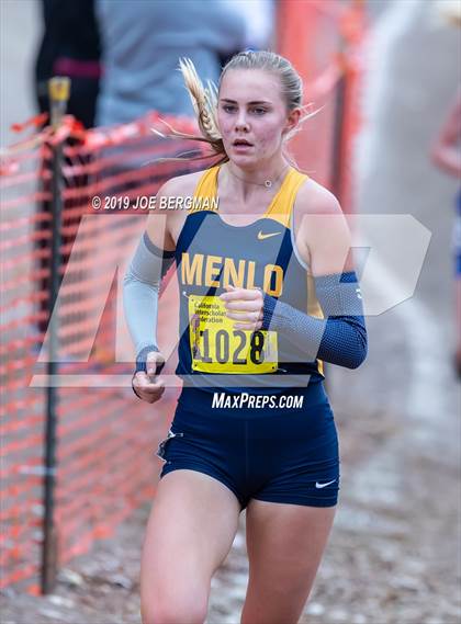 Thumbnail 1 in CIF State Cross Country Championships (Girls D4 Race) photogallery.