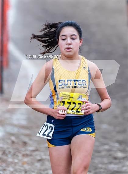 Thumbnail 1 in CIF State Cross Country Championships (Girls D4 Race) photogallery.