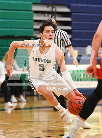 Thumbnail 3 in ThunderRidge vs. Chaparral (CHSAA 5A Great 8) photogallery.