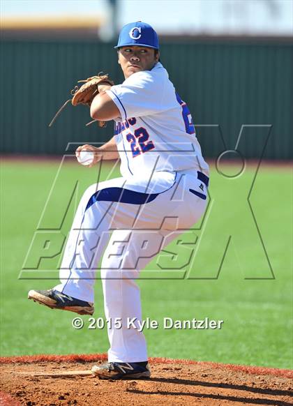 Thumbnail 1 in Childress vs Iowa Park (Walker Stallcup Tournament) photogallery.
