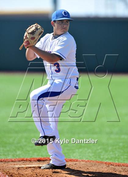 Thumbnail 1 in Childress vs Iowa Park (Walker Stallcup Tournament) photogallery.