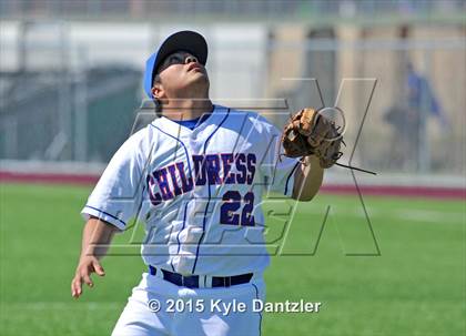 Thumbnail 1 in Childress vs Iowa Park (Walker Stallcup Tournament) photogallery.
