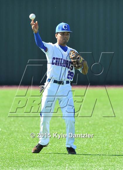 Thumbnail 2 in Childress vs Iowa Park (Walker Stallcup Tournament) photogallery.