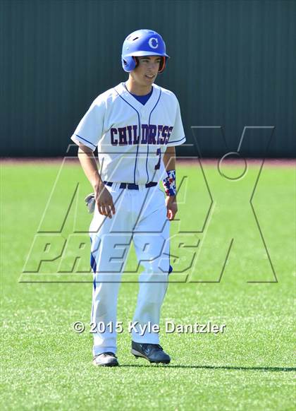 Thumbnail 1 in Childress vs Iowa Park (Walker Stallcup Tournament) photogallery.
