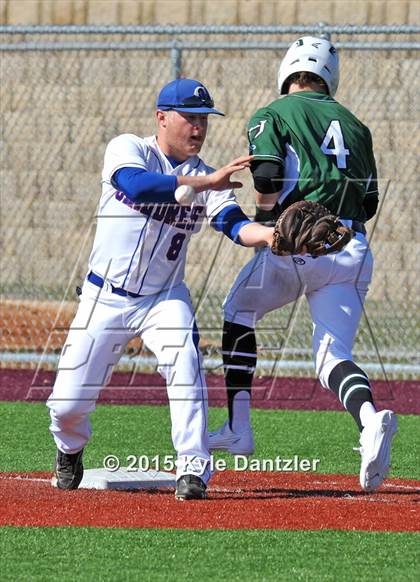 Thumbnail 3 in Childress vs Iowa Park (Walker Stallcup Tournament) photogallery.