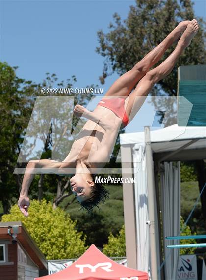 Thumbnail 1 in CIF State Diving Prelims photogallery.