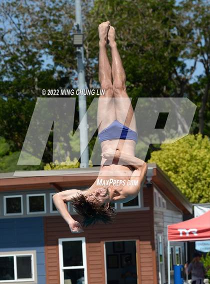Thumbnail 3 in CIF State Diving Prelims photogallery.