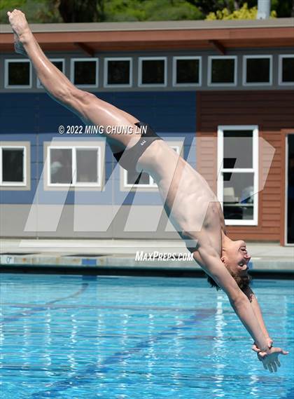 Thumbnail 1 in CIF State Diving Prelims photogallery.