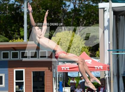 Thumbnail 2 in CIF State Diving Prelims photogallery.