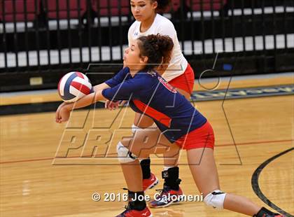 Thumbnail 3 in MacArthur [Douglas] vs Roosevelt [Theodore] (Littleton Gym) photogallery.