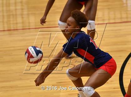 Thumbnail 3 in MacArthur [Douglas] vs Roosevelt [Theodore] (Littleton Gym) photogallery.