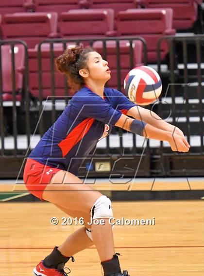 Thumbnail 3 in MacArthur [Douglas] vs Roosevelt [Theodore] (Littleton Gym) photogallery.