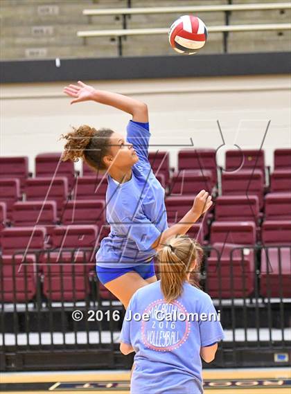 Thumbnail 1 in MacArthur [Douglas] vs Roosevelt [Theodore] (Littleton Gym) photogallery.