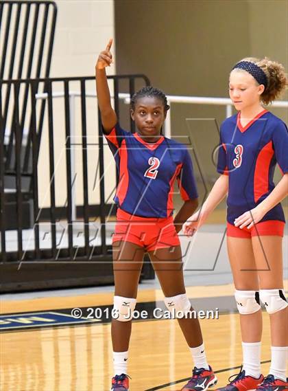 Thumbnail 2 in MacArthur [Douglas] vs Roosevelt [Theodore] (Littleton Gym) photogallery.
