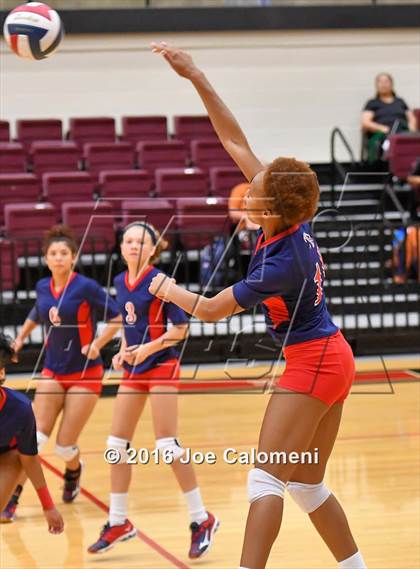 Thumbnail 2 in MacArthur [Douglas] vs Roosevelt [Theodore] (Littleton Gym) photogallery.
