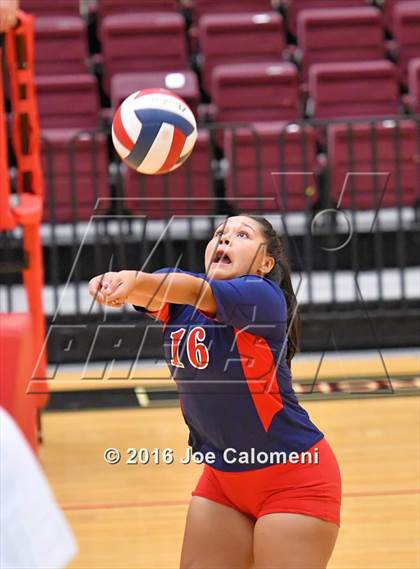 Thumbnail 1 in MacArthur [Douglas] vs Roosevelt [Theodore] (Littleton Gym) photogallery.