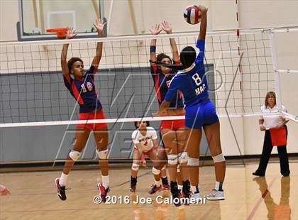 Thumbnail 2 in MacArthur [Douglas] vs Roosevelt [Theodore] (Littleton Gym) photogallery.