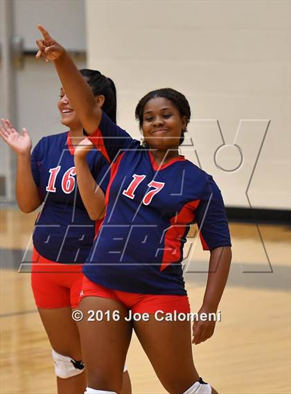 Thumbnail 2 in MacArthur [Douglas] vs Roosevelt [Theodore] (Littleton Gym) photogallery.