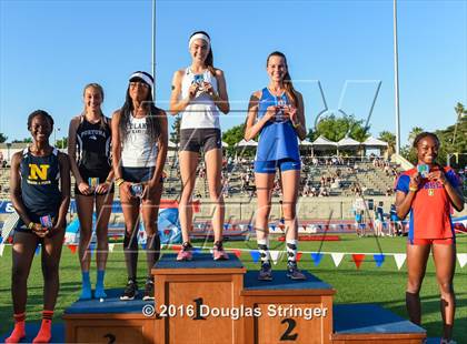 Thumbnail 3 in CIF State Track and Field Championships (Girls Podium Awards) photogallery.
