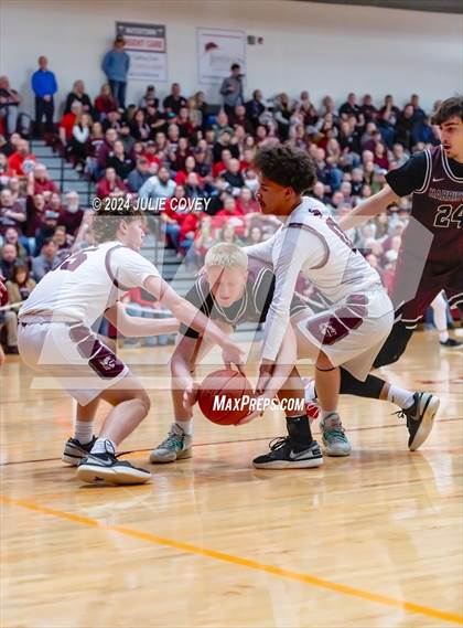 Thumbnail 3 in Harrisville vs. Sackets Harbor Central (NYSPHSAA Class D Round 2) photogallery.