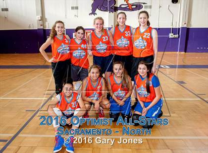 Thumbnail 1 in 2016 Sacramento Optimist All-Stars North vs South photogallery.