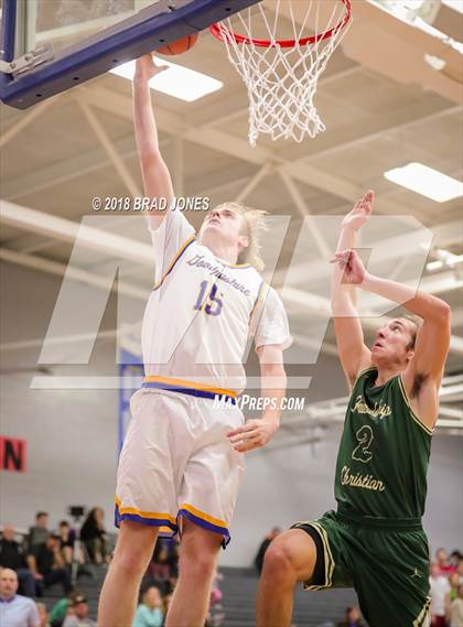 Thumbnail 1 in Friendship Christian vs Goodpasture Christian (TSSAA District 4-A Semifinal) photogallery.