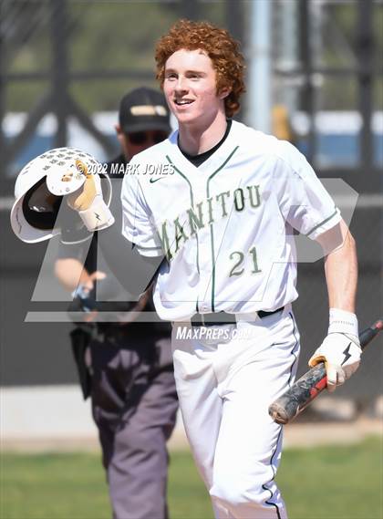 Thumbnail 3 in Manitou Springs vs. Baker (Coach Bob Invitational) photogallery.