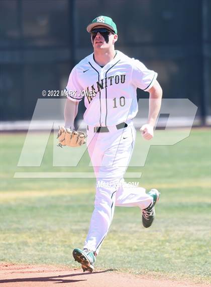 Thumbnail 3 in Manitou Springs vs. Baker (Coach Bob Invitational) photogallery.
