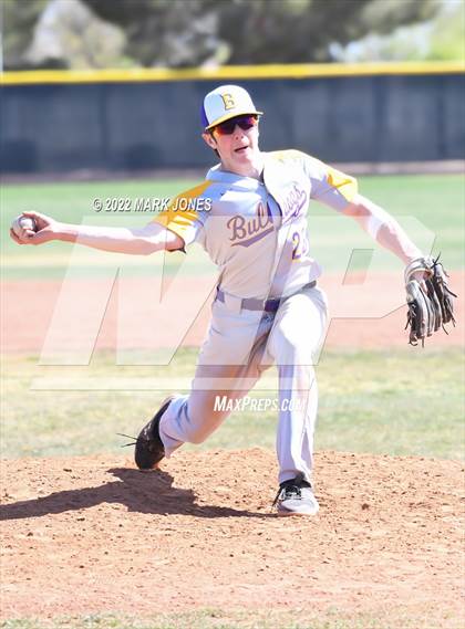 Thumbnail 3 in Manitou Springs vs. Baker (Coach Bob Invitational) photogallery.