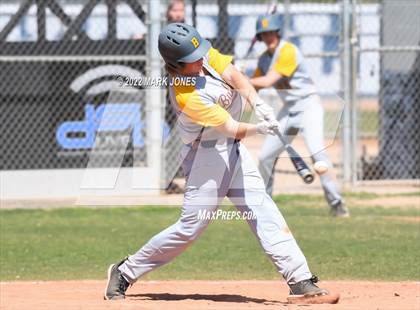 Thumbnail 3 in Manitou Springs vs. Baker (Coach Bob Invitational) photogallery.