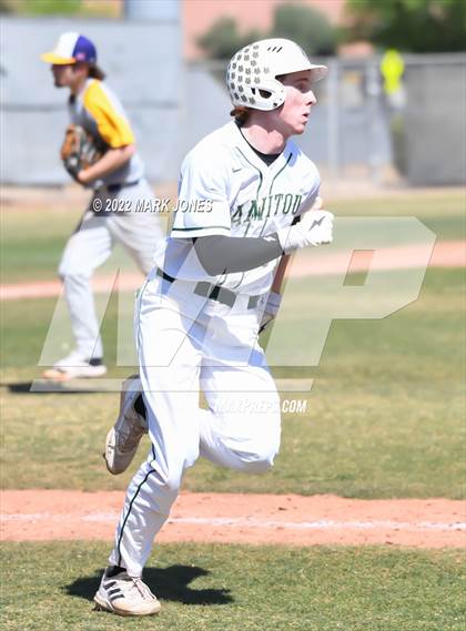 Thumbnail 1 in Manitou Springs vs. Baker (Coach Bob Invitational) photogallery.