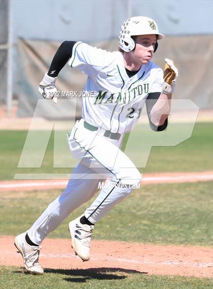 Thumbnail 2 in Manitou Springs vs. Baker (Coach Bob Invitational) photogallery.