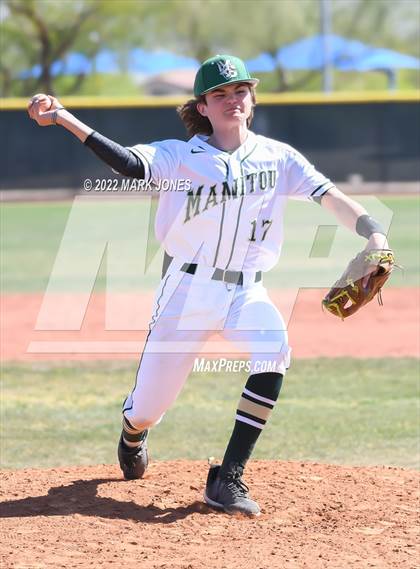 Thumbnail 3 in Manitou Springs vs. Baker (Coach Bob Invitational) photogallery.