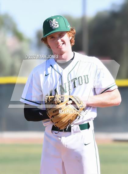 Thumbnail 2 in Manitou Springs vs. Baker (Coach Bob Invitational) photogallery.