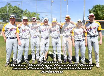 Thumbnail 3 in Manitou Springs vs. Baker (Coach Bob Invitational) photogallery.