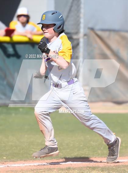 Thumbnail 3 in Manitou Springs vs. Baker (Coach Bob Invitational) photogallery.
