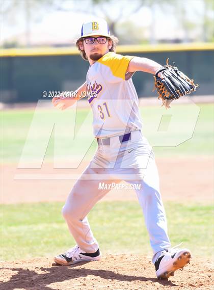 Thumbnail 1 in Manitou Springs vs. Baker (Coach Bob Invitational) photogallery.