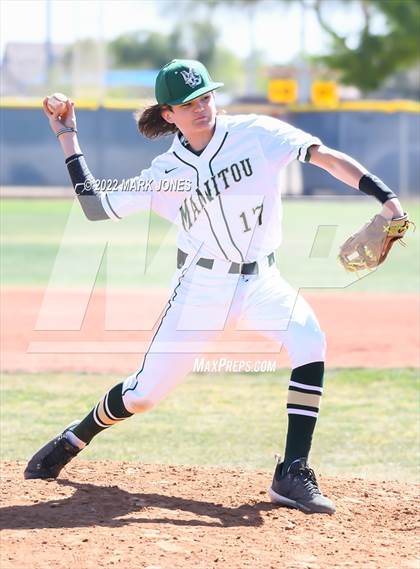 Thumbnail 2 in Manitou Springs vs. Baker (Coach Bob Invitational) photogallery.