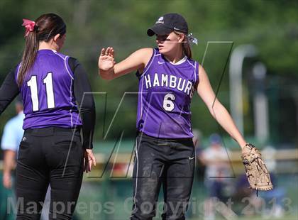 Thumbnail 2 in Our Lady of Mercy vs. Hamburg (NYSPHSAA Class A Western Regional) photogallery.