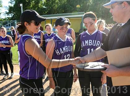 Thumbnail 3 in Our Lady of Mercy vs. Hamburg (NYSPHSAA Class A Western Regional) photogallery.